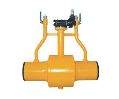 Double release welding ball valve
